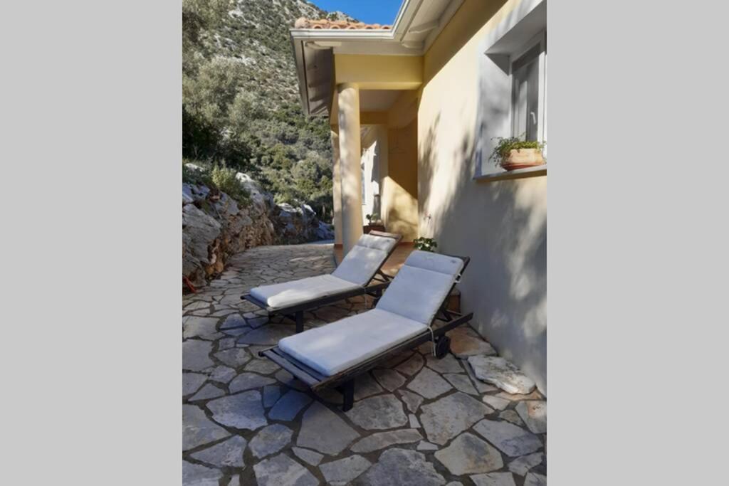 Villa Sunrise With Stunning Views And Private Pool Katokhórion エクステリア 写真