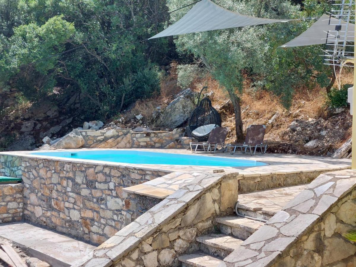 Villa Sunrise With Stunning Views And Private Pool Katokhórion エクステリア 写真
